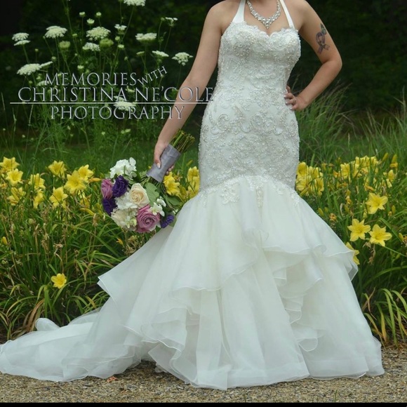 Wedding dress mermaid style